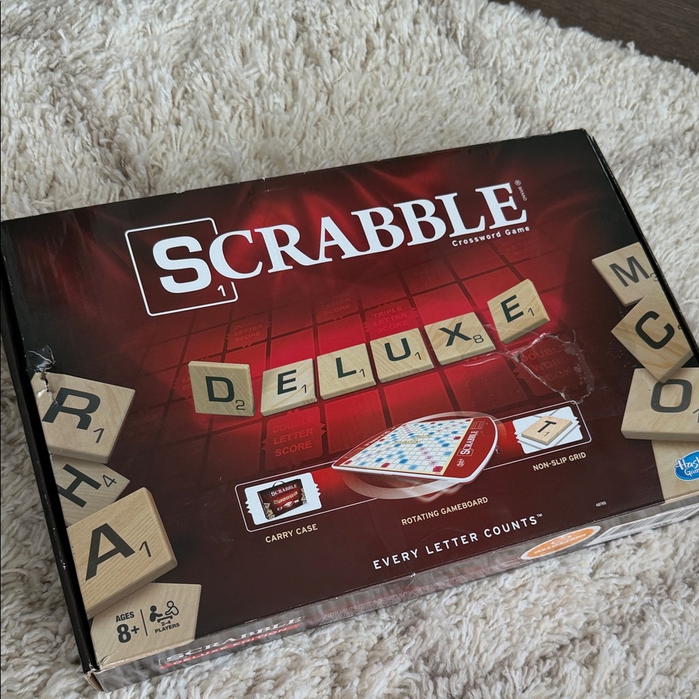 Hasbro Scrabble Deluxe Board Game